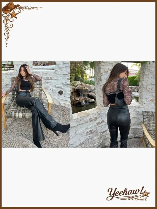 Long Sleeve Mesh Crop Top Mock Neck Slim Fit See Through Clubwear - Picture 7 of 7